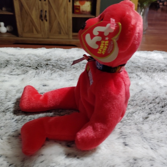 TY Beanie Baby - RACER the Nascar Bear - Picture 4 of 5